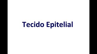 Tecido Epitelial [upl. by Mclaurin275]