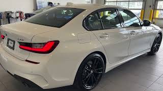 2022 BMW 330i M sport package with Tacora Red interior [upl. by Tench970]