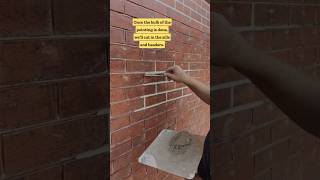 Restoring 100yr old masonry façade Details in description shorts masonry construction [upl. by Peggir]