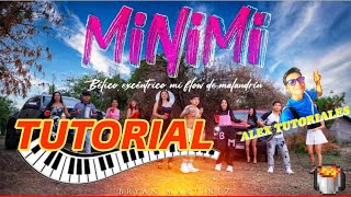 MINIMI  TUTORIAL EN TECLADO  BRYAN MARTÍNEZ CUMBIA BELICA [upl. by Nnarual]