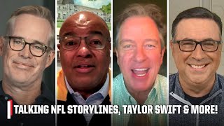 Joe Buck Ian Eagle Kevin Harlan amp Mike Tirico on NFL favorite calls amp more  The Sports Reporters [upl. by Azilanna]