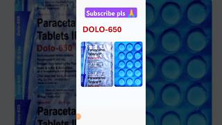 Dolo 650 Tablet ।। Dolo 650 tablet uses and their composition।।shorts viralshorts ytshorts [upl. by Suchta]