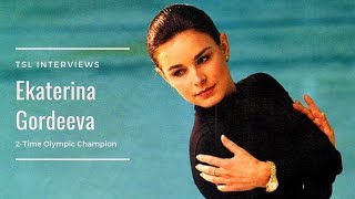 Ekaterina Gordeeva TSLs Interview with the 2X Olympic Champion GampG Екатерина Гордеева Интервью [upl. by Nnayt]