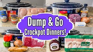 6 Cheap amp Fancy Crockpot Dinners  The EASIEST Dump N Go Tasty Slow Cooker Recipes  Julia Pacheco [upl. by Notxarb]