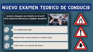 ACTUAL examen de manejo en new york en español preguntas del examen de manejo [upl. by Adnohsek]