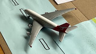 Qantas flight 32 crash animations [upl. by Attenwad]