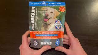 Cosequin Joint Health Supplement for Dogs HONEST REVIEW [upl. by Island]