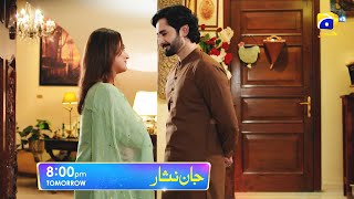 Jaan Nisar Episode 43 Promo  Tomorrow at 800 PM only on Har Pal Geo [upl. by Schaefer]