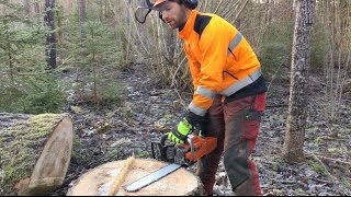 Awesome Chainsaw Trick [upl. by Clementis449]