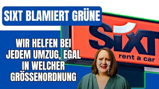 Autovermieter Sixt demütigt die Grünen [upl. by Monjo]