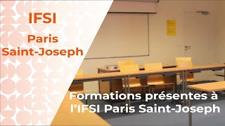 Formations présentes à lIFSI Paris SaintJoseph [upl. by Terces]