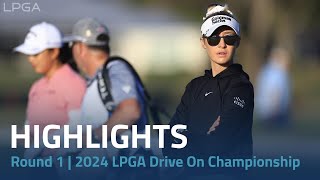 Round 1 Highlights  2024 LPGA Drive On Championship [upl. by Otsirc548]