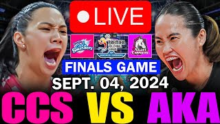 CREAMLINE VS AKARI 🔴LIVE NOW  FINALS  SEPT 04 2024 PVL REINFORCED CONFERENCE 2024 [upl. by Puto]