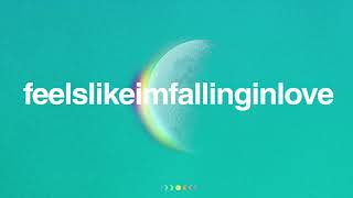 Coldplay  feelslikeimfallinginlove Official Audio [upl. by Kellyann]