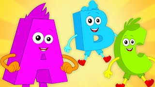 ABC Song Learn Alphabets and Phonics Rhymes for Children [upl. by Puttergill]