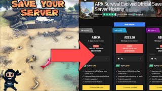 Ark How download Official Server Saves on Nitrado  Console amp PC [upl. by Alyekahs]