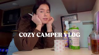 a cozy fall camper vlog [upl. by Rahm]