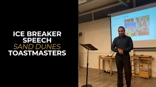 Toastmasters Ice Breaker Speech  Icebreaker speech  My Story  About Myself  Toastmasters [upl. by Gnanmas542]