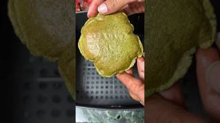 Poori without oil fried  Zero oil poori in air fryer shorts babitanigamkitchen [upl. by Nner]