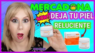 🔥MERCADONA 🔥CREMA VITC ¡¡¡DEJA LA PIEL INCREIBLEMENTE RELUCIENTE💜LA MEJOR CREMA ANTIARRUGAS💄MGD [upl. by Plafker]