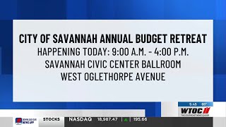 City of Savannah to hold annual budget retreat [upl. by Galer628]