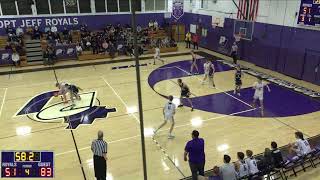 Port Jefferson vs Bayport Blue Point Boys Varsity Basketball [upl. by Aniratak]