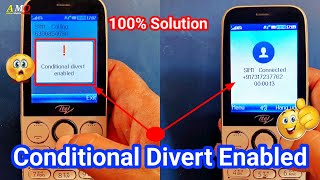 Keypad Mobile conditional divert enabled Problem [upl. by Norval]