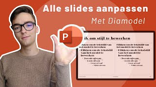 Hoe pas je het lettertype aan voor alle slides aan in PowerPoint Diamodel [upl. by Pare125]