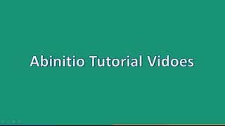 AbInitio how to install it on Windows [upl. by Tillinger38]