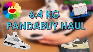 6KG PANDABUY HAUL  Weidian amp Taobao Jordan 4 Travis DunksChrome Hearts Football Jersey [upl. by Alidis]