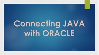 HINDIHow to connect oracle with java  In Eclipse  by tech valley [upl. by Curkell148]