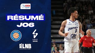 Roanne vs Lyon Villeurbanne  Résumé 20222023  LNB Officiel [upl. by Hoopen]