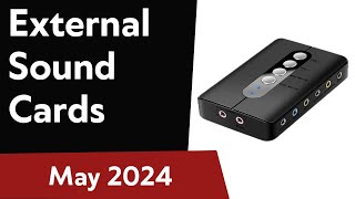 TOP5 Best External Sound Cards 2024 [upl. by Cristine]