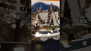 Dept 56 Halloween Village The Spooky Schooner 5655087 with sounds Test Video [upl. by Odrautse161]