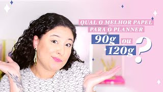 Descubra qual é a melhor gramatura para usar no miolo do seu planner [upl. by Goto998]