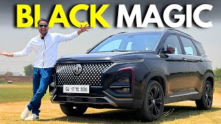 MG Hector Plus BLACKSTORM 2024 ✅ Looks Stunning in Black Colour 🔥 [upl. by Michel]