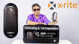 Unboxing amp First Impression XRite I1Photo Pro 3 PLUS Color Spectrophotometer [upl. by Nylessej997]