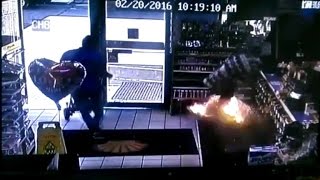 Video Captures Mans Pocket Bursting Into Flames When ECigarette Explodes [upl. by Gem]