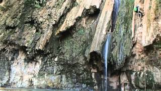 Canyoning Wadi Upper Zarqa MaIn Jordan 2012 [upl. by Minta]