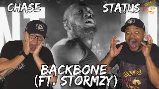 THIS WAS EXPLOSIVE  Americans React to Chase amp Status  Backbone ft Stormzy [upl. by Dix]