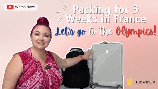 Pack With Me for Europe  Carry On Only for 3 Weeks  Best Luggage for 2024  Level8 [upl. by Navonod]