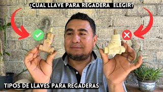 Tipos de llaves para regadera ¿Cuál elegir [upl. by Aisatnaf]