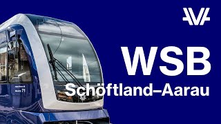 Komplette Führerstandsfahrt Schöftland–Aarau WSB [upl. by Long]