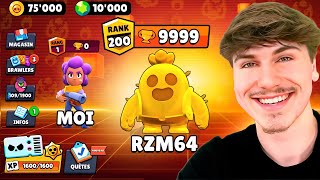 LE MEILLEUR JOUEUR DE BRAWL STARS M’INVITE  Ft Rzm64 [upl. by Nedia]