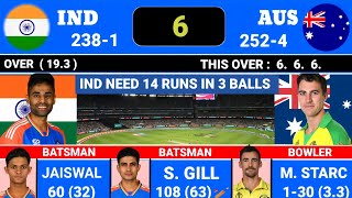 India Vs Australia 1st T20 Match Score amp Commentary  IND vs AUS 1st day today highlights trending [upl. by Amitie]