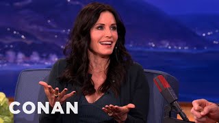 Courteney Cox Is Always In The Mood For Love  CONAN on TBS [upl. by Miehar463]