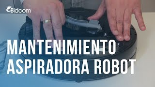 Mantenimiento y consejos para tu aspiradora robot Gadnic limpia pisos 120m² a 150m² ROB00074 [upl. by Medovich]