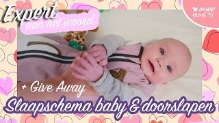 Slaapschema’s  quotDOORSLAPEN MET EEN BABYquot  Give Away [upl. by Aeel]