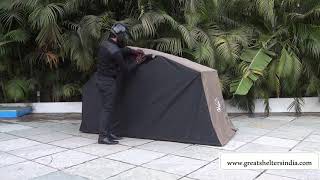 Premium Folding Bike Covers By Great Shelters [upl. by Winter]