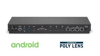 Poly G7500 now certified for Microsoft Teams Rooms on Android [upl. by Richardo]